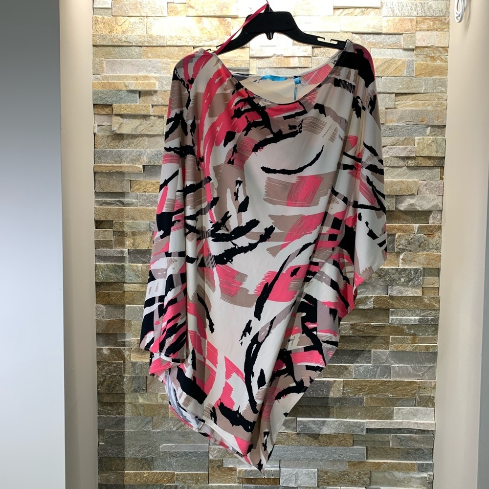TORI RICHARD Splash Printed One-Shoulder Dress - Picture 3 of 6